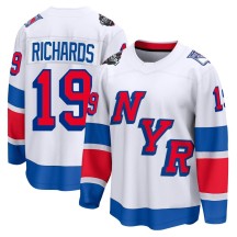 Brad Richards New York Rangers Fanatics Branded Men's Breakaway 2024 Stadium Series Jersey - White