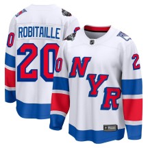 Luc Robitaille New York Rangers Fanatics Branded Men's Breakaway 2024 Stadium Series Jersey - White