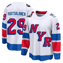 Reijo Ruotsalainen New York Rangers Fanatics Branded Men's Breakaway 2024 Stadium Series Jersey - White