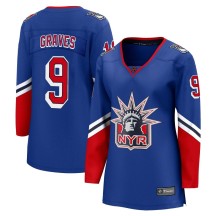 Adam Graves New York Rangers Fanatics Branded Women's Breakaway Special Edition 2.0 Jersey - Royal