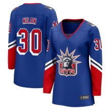 Chris Nilan New York Rangers Fanatics Branded Women's Breakaway Special Edition 2.0 Jersey - Royal