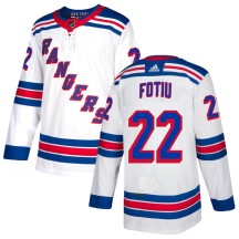 Nick Fotiu New York Rangers Adidas Men's Authentic Jersey - White