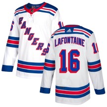 Pat Lafontaine New York Rangers Adidas Men's Authentic Jersey - White