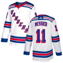 Mark Messier New York Rangers Adidas Men's Authentic Jersey - White