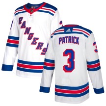 James Patrick New York Rangers Adidas Men's Authentic Jersey - White
