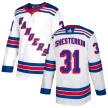 Igor Shesterkin New York Rangers Adidas Men's Authentic Jersey - White