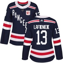 Alexis Lafreniere New York Rangers Adidas Women's Authentic 2018 Winter Classic Home Jersey - Navy Blue