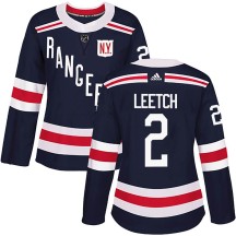 Brian Leetch New York Rangers Adidas Women's Authentic 2018 Winter Classic Home Jersey - Navy Blue