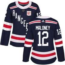 Don Maloney New York Rangers Adidas Women's Authentic 2018 Winter Classic Home Jersey - Navy Blue