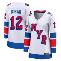 Nick Bonino New York Rangers Fanatics Branded Women's Breakaway 2024 Stadium Series Jersey - White