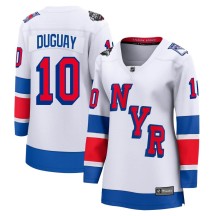 Ron Duguay New York Rangers Fanatics Branded Women's Breakaway 2024 Stadium Series Jersey - White