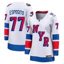 Phil Esposito New York Rangers Fanatics Branded Women's Breakaway 2024 Stadium Series Jersey - White