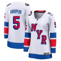 Ben Harpur New York Rangers Fanatics Branded Women's Breakaway 2024 Stadium Series Jersey - White