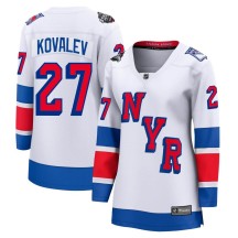 Alex Kovalev New York Rangers Fanatics Branded Women's Breakaway 2024 Stadium Series Jersey - White