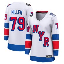 K'Andre Miller New York Rangers Fanatics Branded Women's Breakaway 2024 Stadium Series Jersey - White