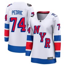 Vince Pedrie New York Rangers Fanatics Branded Women's Breakaway 2024 Stadium Series Jersey - White