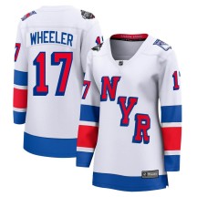 Blake Wheeler New York Rangers Fanatics Branded Women's Breakaway 2024 Stadium Series Jersey - White