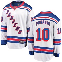 Artemi Panarin New York Rangers Fanatics Branded Youth Breakaway Away Jersey - White