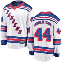 Matthew Robertson New York Rangers Fanatics Branded Youth Breakaway Away Jersey - White