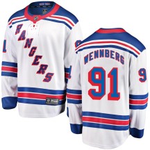 Alex Wennberg New York Rangers Fanatics Branded Youth Breakaway Away Jersey - White