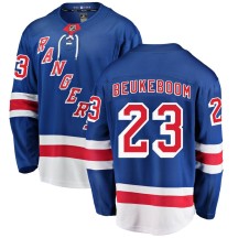 Jeff Beukeboom New York Rangers Fanatics Branded Youth Breakaway Home Jersey - Blue
