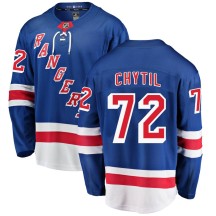 Filip Chytil New York Rangers Fanatics Branded Youth Breakaway Home Jersey - Blue