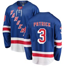 James Patrick New York Rangers Fanatics Branded Youth Breakaway Home Jersey - Blue